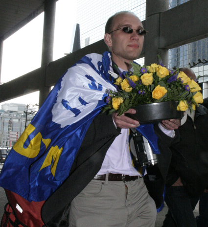 Alexander van Hattem op Fortuyn herdenking in Rotterdam, 2010